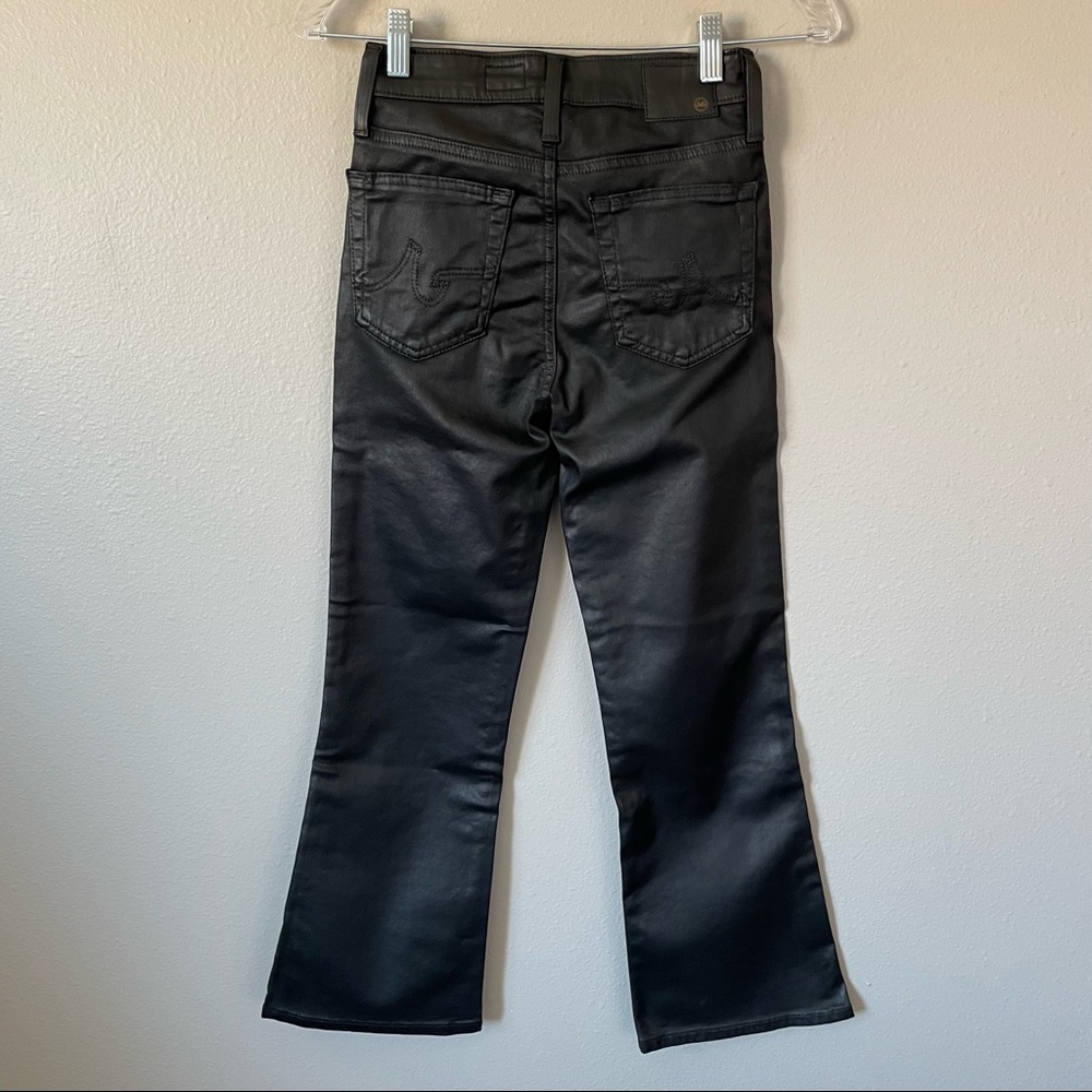 AG Adriano Goldschmied Black Flare Jeans - Picture 8 of 10